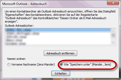 Outlook Adressbuch Konfiguration Outlook Adressbuch für Outlook 2010 optimal einrichten   Video Tutorial